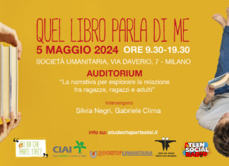5 Maggio 2024 – “La narrativa per esplorare la relazione fra ragazze, ragazzi e adulti”